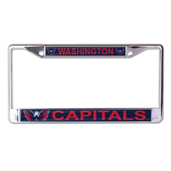 Wholesale-Washington Capitals MEGA Lic Plt Frame S/L Printed