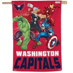 Wholesale-Washington Capitals / Marvel (c) 2021 MARVEL Vertical Flag 28" x 40"