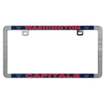 Wholesale-Washington Capitals Metal Lic. Plate Frame Slim