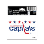 Wholesale-Washington Capitals Multi-Use Decal 3" x 4"