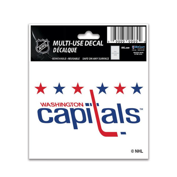 Wholesale-Washington Capitals Multi-Use Decal 3" x 4"