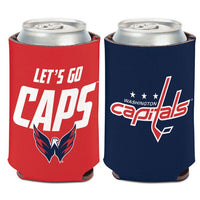 Wholesale-Washington Capitals SLOGAN Can Cooler 12 oz.