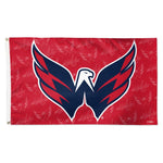 Wholesale-Washington Capitals Step and Repeat Flag - Deluxe 3' X 5'