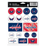 Wholesale-Washington Capitals Vinyl Sticker Sheet 5" x 7"