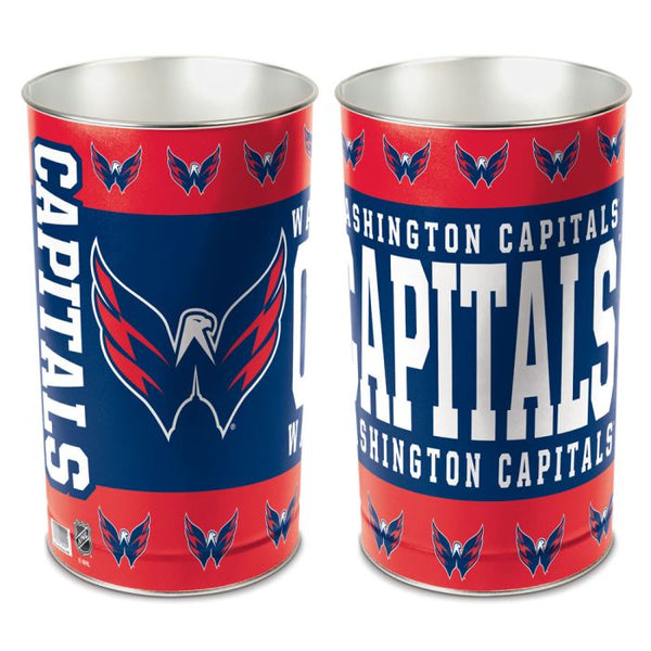 Wholesale-Washington Capitals Wastebasket - tapered 15"H