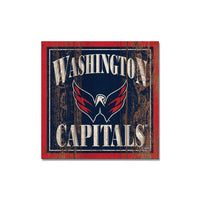 Wholesale-Washington Capitals Wooden Magnet 3" X 3"