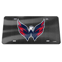 Wholesale-Washington Capitals carbon Specialty Acrylic License Plate