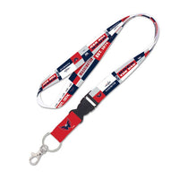 Wholesale-Washington Capitals color block Lanyard w/detachable buckle 1"