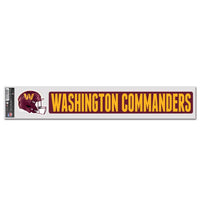 Wholesale-Washington Commanders Fan Decals 3" x 17"