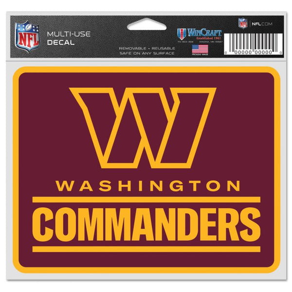 Wholesale-Washington Commanders Fan Decals 5" x 6"