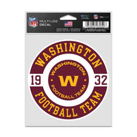 Wholesale-Washington Commanders Patch Fan Decals 3.75" x 5"