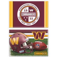 Wholesale-Washington Commanders Rectangle Magnet, 2pack 2" x 3"