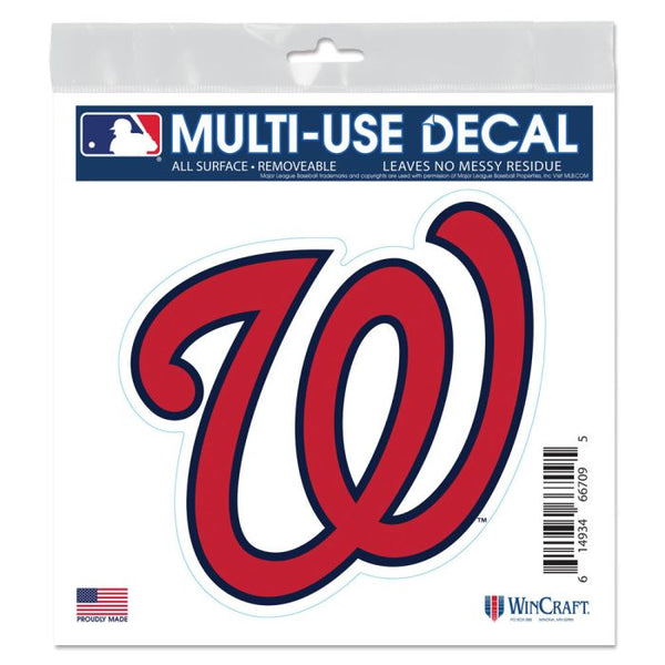 Wholesale-Washington Nationals All Surface Decal 6" x 6"