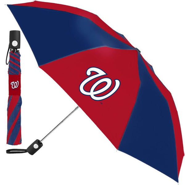 Wholesale-Washington Nationals Auto Folding Umbrella