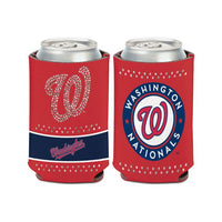 Wholesale-Washington Nationals Bling Can Cooler 12 oz.