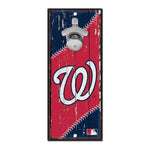 Wholesale-Washington Nationals Bottle Opener Sign 5x11