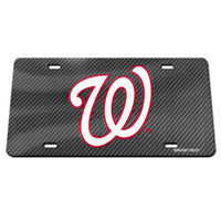 Wholesale-Washington Nationals CARBON Specialty Acrylic License Plate