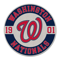 Wholesale-Washington Nationals CIRCLE ESTABLISHED Collector Enamel Pin Jewelry Card