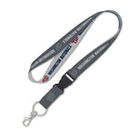 Wholesale-Washington Nationals Charcoal Lanyard w/detachable buckle 1"