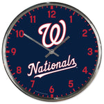 Wholesale-Washington Nationals Chrome Clock