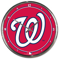 Wholesale-Washington Nationals Chrome Clock