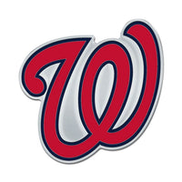 Wholesale-Washington Nationals Colored Chrome Free Form Auto Emblem