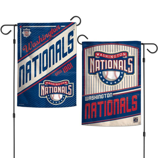 Wholesale-Washington Nationals / Cooperstown Garden Flags 2 sided 12.5" x 18"