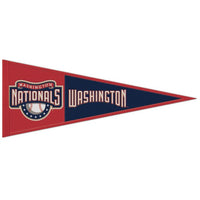 Wholesale-Washington Nationals / Cooperstown Wool Pennant 13" x 32"