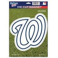 Wholesale-Washington Nationals Die Cut Logo Magnet 6.25" x 9"