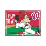 Wholesale-Washington Nationals / Disney Metal Magnet 2.5" x 3.5"