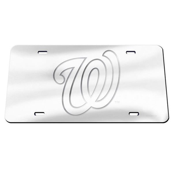 Wholesale-Washington Nationals FROST Acrylic Classic License Plates