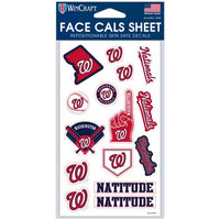 Wholesale-Washington Nationals Face Cals 4" x 7"