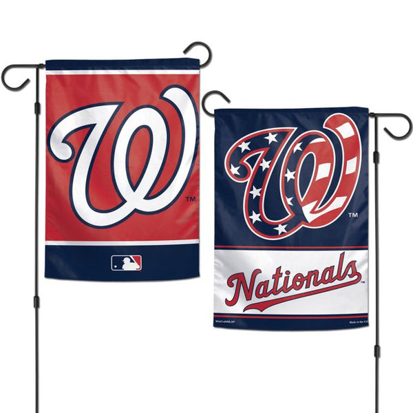 Wholesale-Washington Nationals Garden Flags 2 sided 12.5" x 18"