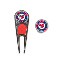 Wholesale-Washington Nationals Golf Mark/Tool/H Clip Combo*