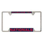 Wholesale-Washington Nationals Inlaid Metal Lic Plt Frame 4 tab