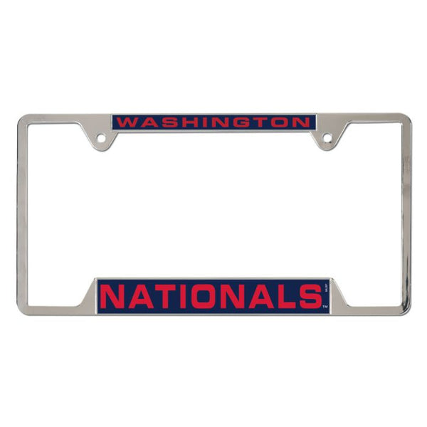 Wholesale-Washington Nationals Inlaid Metal Lic Plt Frame 4 tab