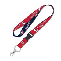 Wholesale-Washington Nationals Lanyard w/detachable buckle 1"