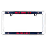 Wholesale-Washington Nationals Lic Plt Frame Metal Thin Rim Value