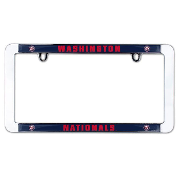 Wholesale-Washington Nationals Lic Plt Frame Metal Thin Rim Value