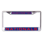 Wholesale-Washington Nationals Lic Plt Frame S/L Printed