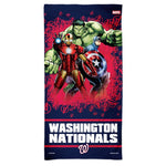 Wholesale-Washington Nationals / Marvel (c) 2021 MARVEL Spectra Beach Towel 30" x 60"