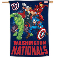 Wholesale-Washington Nationals / Marvel (c) 2021 MARVEL Vertical Flag 28" x 40"