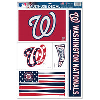 Wholesale-Washington Nationals Multi Use Decal 11" x 17"