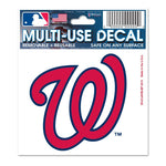 Wholesale-Washington Nationals Multi-Use Decal 3" x 4"