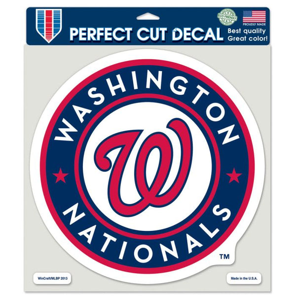 Wholesale-Washington Nationals Perfect Cut Color Decal 8" x 8"