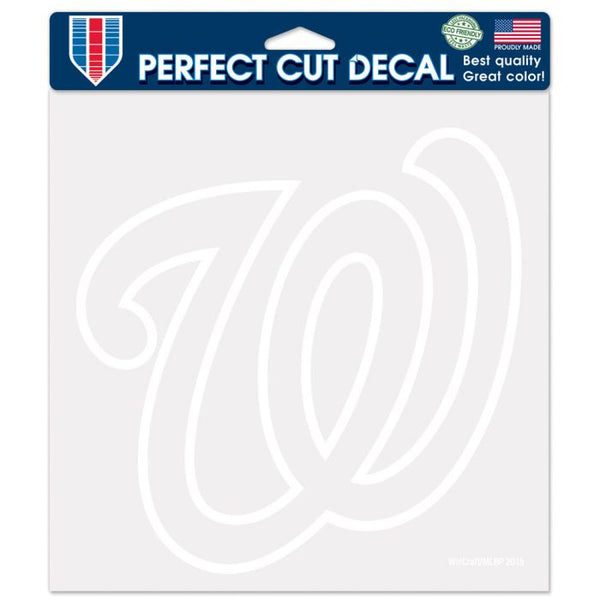 Wholesale-Washington Nationals Perfect Cut Decals 8" x 8"