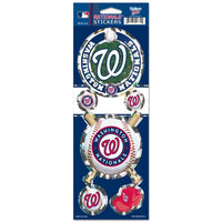 Wholesale-Washington Nationals Prismatic Decal 4" x 11"