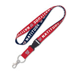 Wholesale-Washington Nationals SLOGAN Lanyard w/detachable buckle 1"