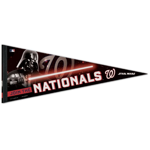 Wholesale-Washington Nationals / Star Wars DARTH VADERS Premium Pennant 12" x 30"