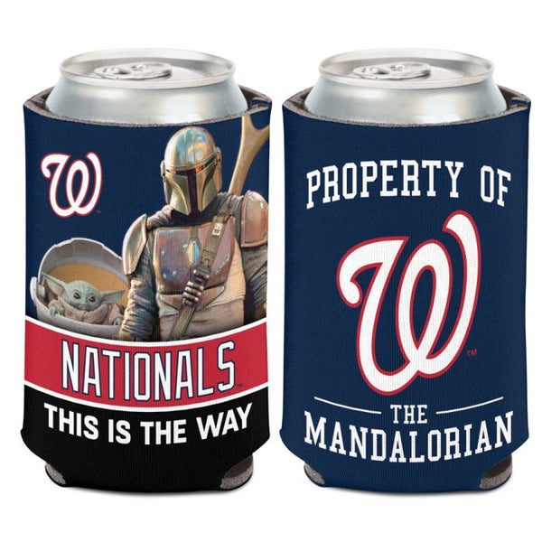 Wholesale-Washington Nationals / Star Wars Mandalorian Can Cooler 12 oz.